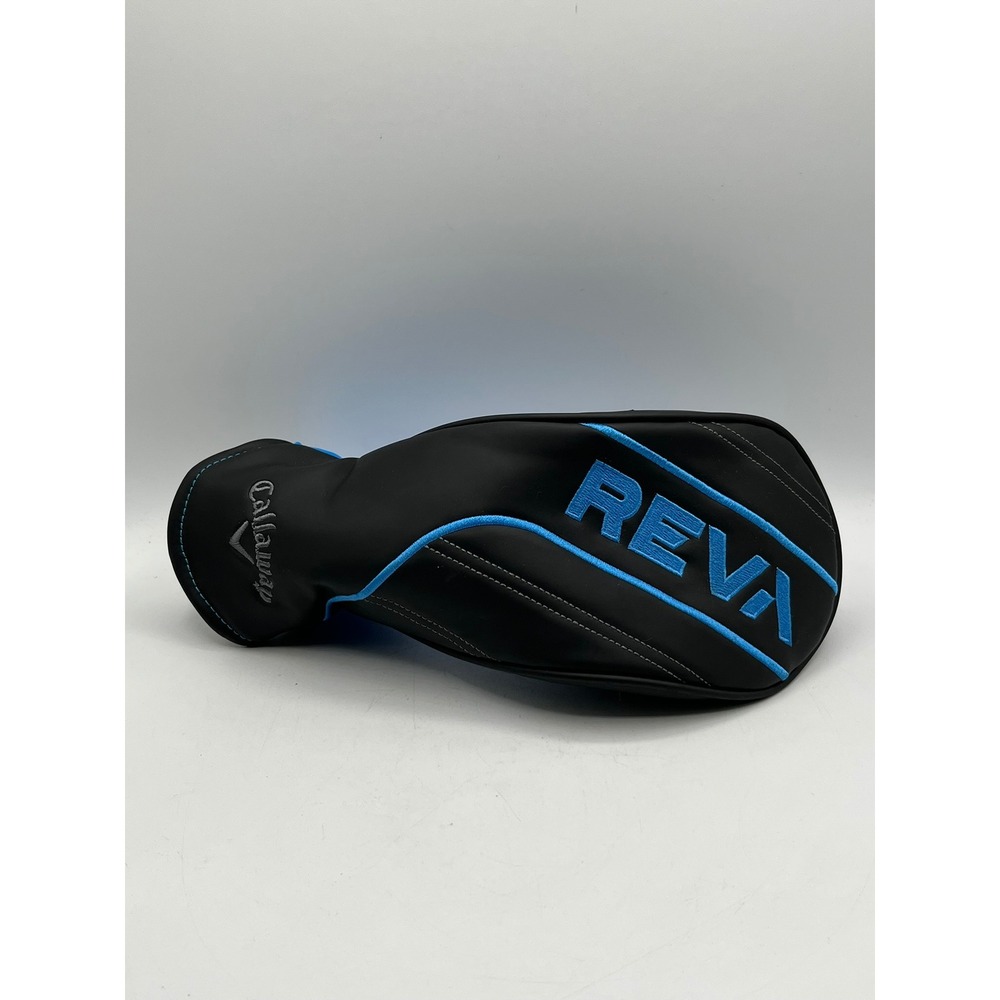 Callaway REVA Fairway Wood Headcover Black Blue Adjustable Number Tag 3 - Picture 1 of 10